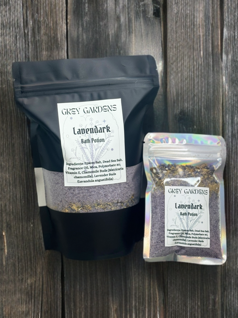 Lavendark Bath Salts~ lavender & vanilla